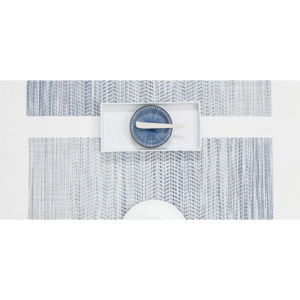 Chilewich Wave Individual rectangular Blue cvillegas