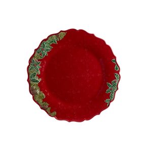 Bordallo-Pinheiro-Christmas-Garland-Plato-Presentacion Bordallo-Pinheiro-Christmas-Garland-Plato-Presentacion