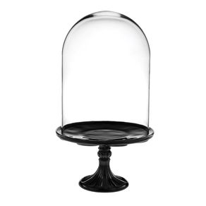 Vista-Alegre-Rose-Noir-Porta-Torta-con-Domo Vista-Alegre-Rose-Noir-Porta-Torta-con-Domo