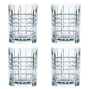 Nachtmann-Square-Set-X-4-Vaso-Corto-12-Onzas Nachtmann-Square-Set-X-4-Vaso-Corto-12-Onzas