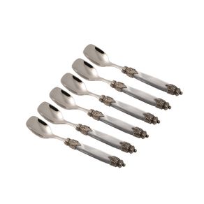 Rivadossi-Arianna-Set--6-Cucharas-De-Helado-C--Gris Rivadossi-Arianna-Set--6-Cucharas-De-Helado-C--Gris