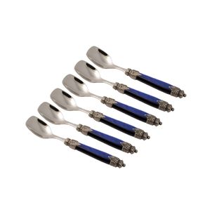 Rivadossi-Arianna-Set--6-Cucharas-De-Helado-C--Azul Rivadossi-Arianna-Set--6-Cucharas-De-Helado-C--Azul