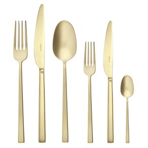 Cubiertos-Set-X-36-Pc-Champaña-Rock-Ant.-Pvd-Sambonet Cubiertos-Set-X-36-Pc-Champaña-Rock-Ant.-Pvd-Sambonet