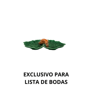 Bandeja-Hojas-Doble-Zorro-34-Cm-Bordallo-Pinheiro