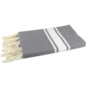 Fouta-Tissage-plana-Gris-Beton-200x100-Cm-Byfoutas Fouta-Tissage-plana-Gris-Beton-200x100-Cm-Byfoutas