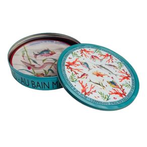 Plato-Sitio-Base-Peces-Julio-Verne-Cofre-Setx6-piezas-Au-Bain-Marie-