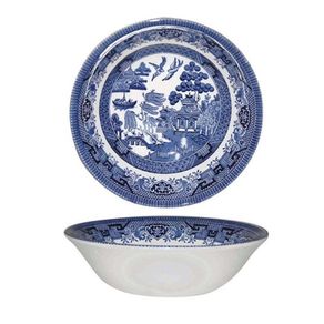 Churchill-Blue-Willow-Mint-Bowl-24Cm Churchill-Blue-Willow-Mint-Bowl-24Cm