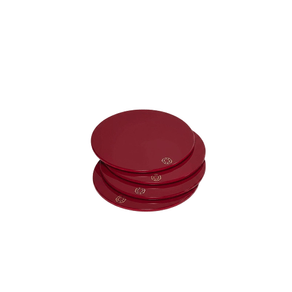 Portavasos-Octogone-Rojos-juego-de-4-Baccarat